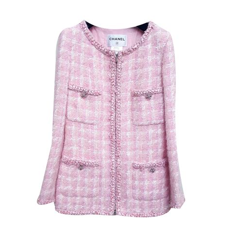 veste chanel rose|chanel fashion jackets.